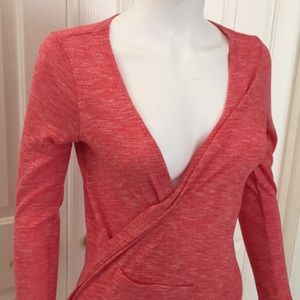 LuLaRoe Sarah Cardigan in heathered pink XS
